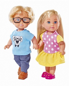 Набор кукол Еви и Тимми, 12 см. (Simba, 5737113)